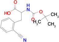 2-((TERT-BUTOXYCARBONYL)AMINO)-3-(2-CYANOPHENYL)PROPANOIC ACID