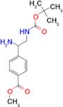 METHYL 4-(1-AMINO-2-((TERT-BUTOXYCARBONYL)AMINO)ETHYL)BENZOATE