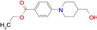 ETHYL 4-(4-(HYDROXYMETHYL)PIPERIDIN-1-YL)BENZOATE