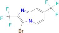 3-BROMO-2,7-BIS(TRIFLUOROMETHYL)IMIDAZO[1,2-A]PYRIDINE