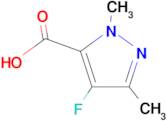 4-FLUORO-1,3-DIMETHYL-1H-PYRAZOLE-5-CARBOXYLIC ACID