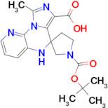 1'-(TERT-BUTOXYCARBONYL)-9-METHYL-5H-SPIRO[IMIDAZO[1,5-A]PYRIDO[3,2-E]PYRAZINE-6,3'-PYRROLIDINE]-7…