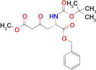 (S)-1-BENZYL 6-METHYL 2-((TERT-BUTOXYCARBONYL)AMINO)-4-OXOHEXANEDIOATE