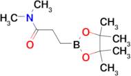 N,N-DIMETHYL-3-(4,4,5,5-TETRAMETHYL-1,3,2-DIOXABOROLAN-2-YL)PROPANAMIDE