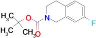 TERT-BUTYL 7-FLUORO-3,4-DIHYDROISOQUINOLINE-2(1H)-CARBOXYLATE