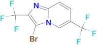 3-BROMO-2,6-BIS(TRIFLUOROMETHYL)IMIDAZO[1,2-A]PYRIDINE