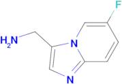 (6-FLUOROIMIDAZO[1,2-A]PYRIDIN-3-YL)METHANAMINE