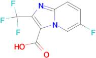 6-FLUORO-2-(TRIFLUOROMETHYL)IMIDAZO[1,2-A]PYRIDINE-3-CARBOXYLIC ACID