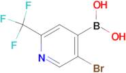 5-BROMO-2-TRIFLUOROMETHYLPYRIDINE-4-BORONIC ACID