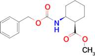 CYCLOHEXANECARBOXYLIC ACID, 2-[[(PHENYLMETHOXY)CARBONYL]AMINO]-, METHYL ESTER, (1R,2S)-