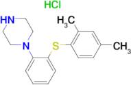 1-(2-((2,4-DIMETHYLPHENYL)THIO)PHENYL)PIPERAZINE HCL