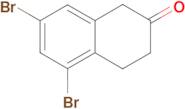 5,7-DIBROMO-2-TETRALONE