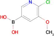 (6-CHLORO-5-METHOXYPYRIDIN-3-YL)BORONIC ACID