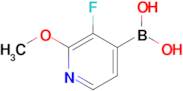 (3-FLUORO-2-METHOXYPYRIDIN-4-YL)BORONIC ACID