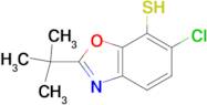 6-CHLORO-2-(1,1-DIMETHYLETHYL)-7-BENZOXAZOLETHIOL