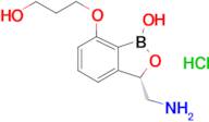 (S)-3-(AMINOMETHYL)-7-(3-HYDROXYPROPOXY)BENZO[C][1,2]OXABOROL-1(3H)-OL