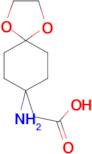 2-(8-AMINO-1,4-DIOXASPIRO[4.5]DECAN-8-YL)ACETIC ACID