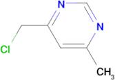 PYRIMIDINE, 4-(CHLOROMETHYL)-6-METHYL-