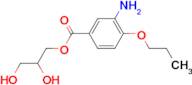 2,3-DIHYDROXYPROPYL 3-AMINO-4-PROPOXYBENZOATE