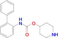 4-PIPERIDYL N-(2-BIPHENYL)CARBAMATE