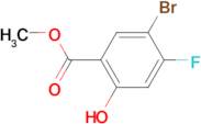 METHYL 5-BROMO-4-FLUORO-2-HYDROXYBENZOATE