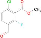 METHYL 6-CHLORO-2-FLUORO-3-FORMYLBENZOATE