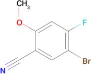 5-BROMO-4-FLUORO-2-METHOXYBENZONITRILE