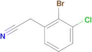 2-BROMO-3-CHLOROPHENYLACETONITRILE