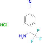 (R)-4-(1-AMINO-2,2,2-TRIFLUOROETHYL)BENZONITRILE HCL