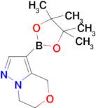 3-(4,4,5,5-TETRAMETHYL-1,3,2-DIOXABOROLAN-2-YL)-6,7-DIHYDRO-4H-PYRAZOLO[5,1-C][1,4]OXAZINE