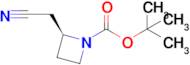 TERT-BUTYL (S)-2-(CYANOMETHYL)AZETIDINE-1-CARBOXYLATE
