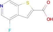 4-FLUOROTHIENO[2,3-C]PYRIDINE-2-CARBOXYLIC ACID