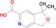 1,1-DIMETHYL-1,3-DIHYDROFURO[3,4-C]PYRIDINE-6-CARBOXYLIC ACID