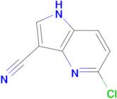 5-CHLORO-1H-PYRROLO[3,2-B]PYRIDINE-3-CARBONITRILE