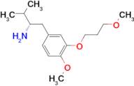 (S)-1-(4-METHOXY-3-(3-METHOXYPROPOXY)PHENYL)-3-METHYLBUTAN-2-AMINE