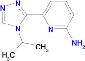 6-(4-ISOPROPYL-4H-1,2,4-TRIAZOL-3-YL)PYRIDIN-2-AMINE