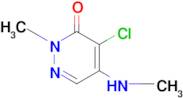 4-CHLORO-2-METHYL-5-(METHYLAMINO)PYRIDAZIN-3(2H)-ONE