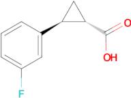 (1S,2S)-2-(3-FLUOROPHENYL)CYCLOPROPANE-1-CARBOXYLIC ACID