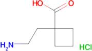 1-(2-AMINOETHYL)CYCLOBUTANE-1-CARBOXYLIC ACID HCL