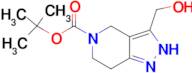 TERT-BUTYL 3-(HYDROXYMETHYL)-1,4,6,7-TETRAHYDRO-5H-PYRAZOLO[4,3-C]PYRIDINE-5-CARBOXYLATE