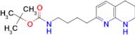 TERT-BUTYL (4-(5,6,7,8-TETRAHYDRO-1,8-NAPHTHYRIDIN-2-YL)BUTYL)CARBAMATE