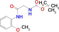 TERT-BUTYL 2-(2-METHOXYPHENYLAMINO)-2-OXOETHYLCARBAMATE