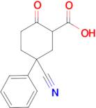 5-CYANO-2-OXO-5-PHENYLCYCLOHEXANECARBOXYLIC ACID