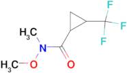 N-METHOXY-N-METHYL-2-(TRIFLUOROMETHYL) CYCLOPROPANECARBOXAMIDE