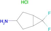 6,6-DIFLUOROBICYCLO[3.1.0]HEXAN-3-AMINE HCL