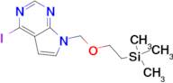 4-IODO-7-{[2-(TRIMETHYLSILYL)ETHOXY]METHYL-7H-PYRROLO[2,3-D]PYRIMIDINE