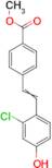 Methyl 4-(2-chloro-4-hydroxystyryl)benzoate