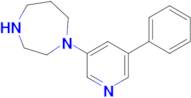 1-(5-Phenylpyridin-3-yl)-1,4-diazepane