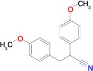 2,3-Bis(4-methoxyphenyl)propanenitrile