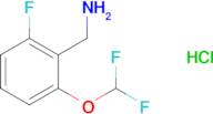 2-(Difluoromethoxy)-6-fluorobenzylamine hydrochloride